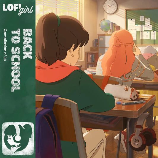 the album cover for Back To School / Various (Colv) (Ltd) (Wht) - Back To School / Various [Colored Vinyl] [Limited Edition] (Wht)