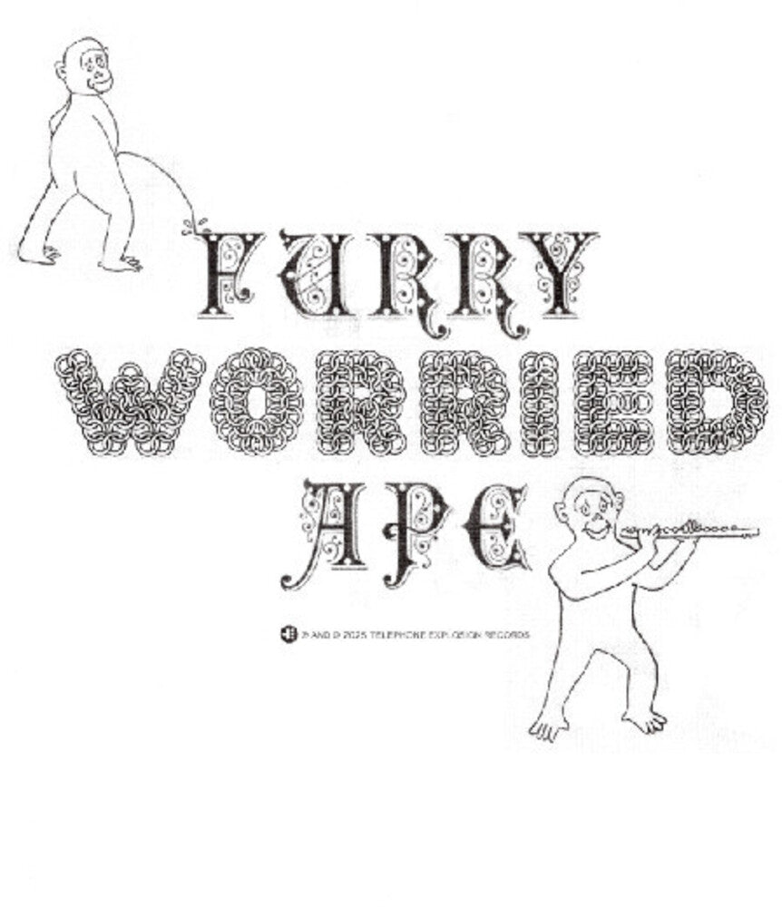 the album cover for Badge Epoch - Furry Worried Ape [Colored Vinyl] (Grn) [Download Included]