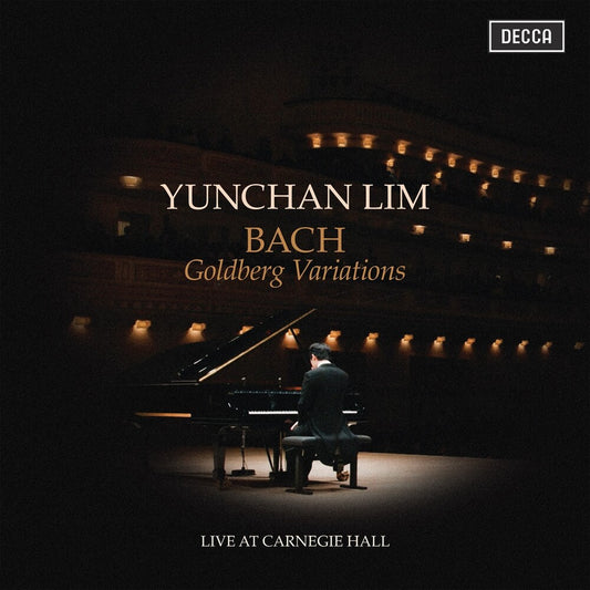 the album cover for Yunchan Lim - J.S. Bach: Goldberg Variations Live At Carnegie