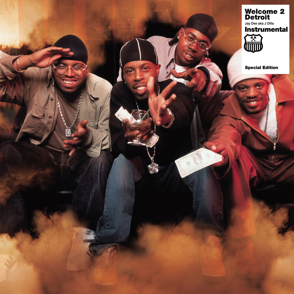 the album cover for Jay Dee - Welcome To Detroit: Instrumentals (Spec)