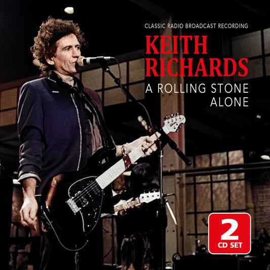 the album cover for Keith Richards - Rolling Stone Alone [Limited Edition]
