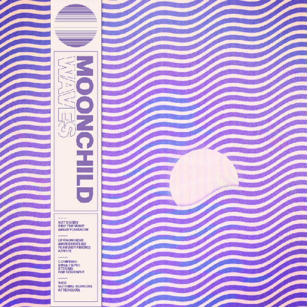 the album cover for Moonchild - Waves [Colored Vinyl] (Gate) (Purp)