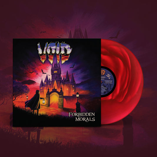 the album cover for Void - Forbidden Morals