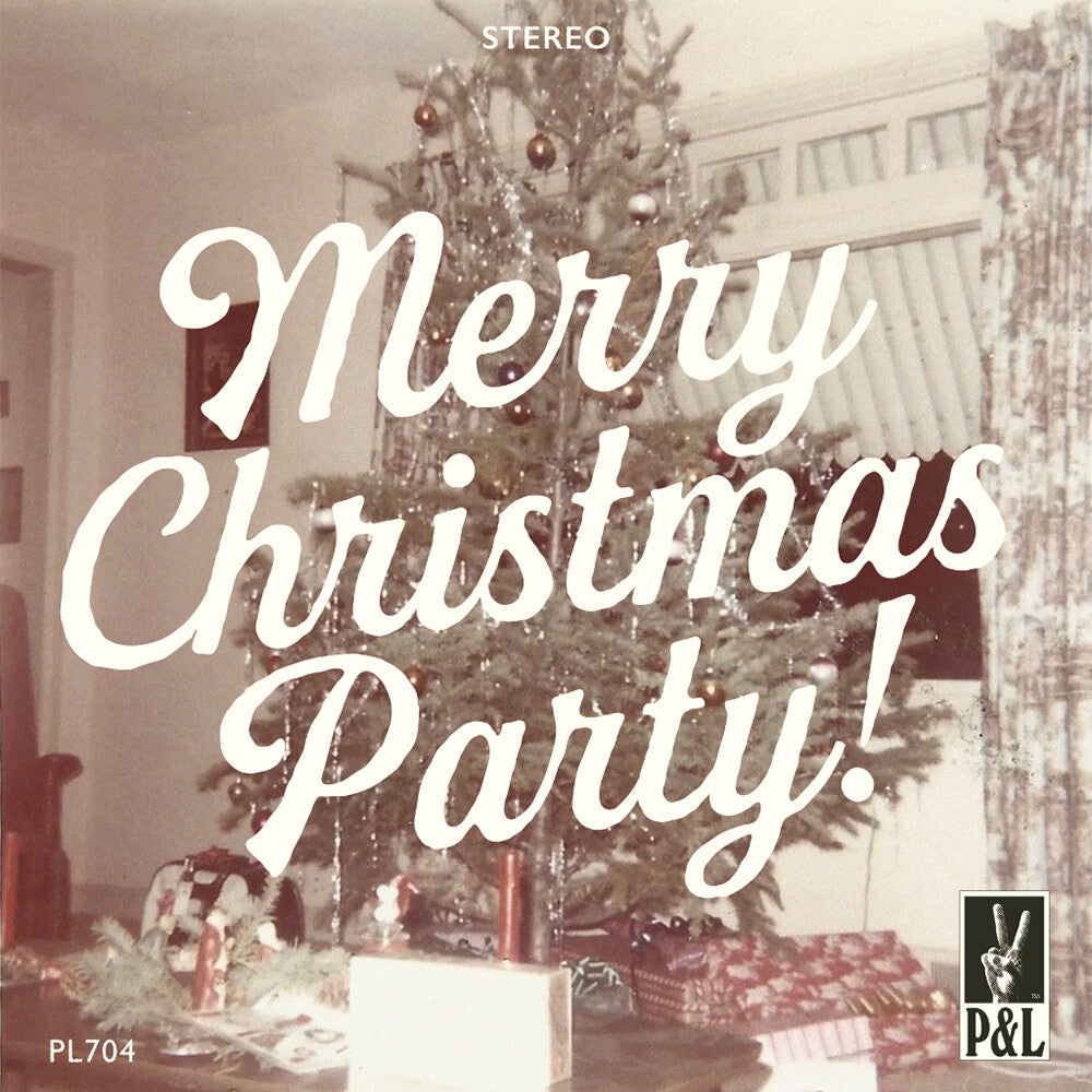 the album cover for Mayer Hawthorne - Merry Christmas Party! b/w What Do The Lonely Do At Christmas? [Translucent Emerald Green]