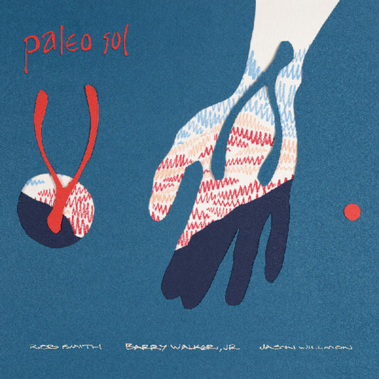 the album cover for Barry Walker  Jr - Paleo Sol [Colored Vinyl] (Red) [Indie Exclusive] [Download Included]
