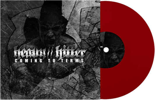 the album cover for Heavy//Hitter - Coming To Terms / Moments Of Misery