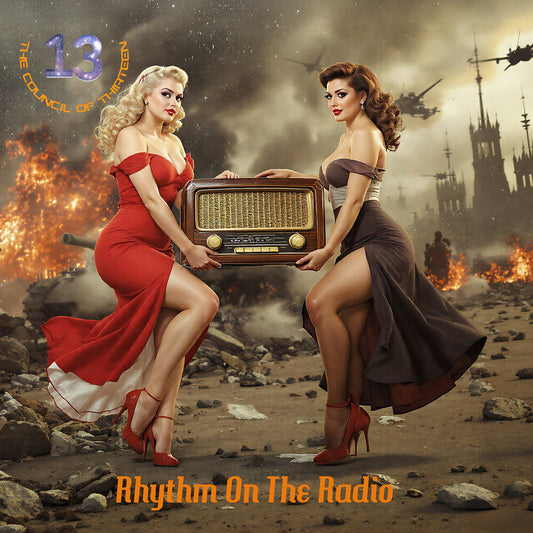 the album cover for Council Of Thirteen - Rhythm On The Radio [With Booklet]