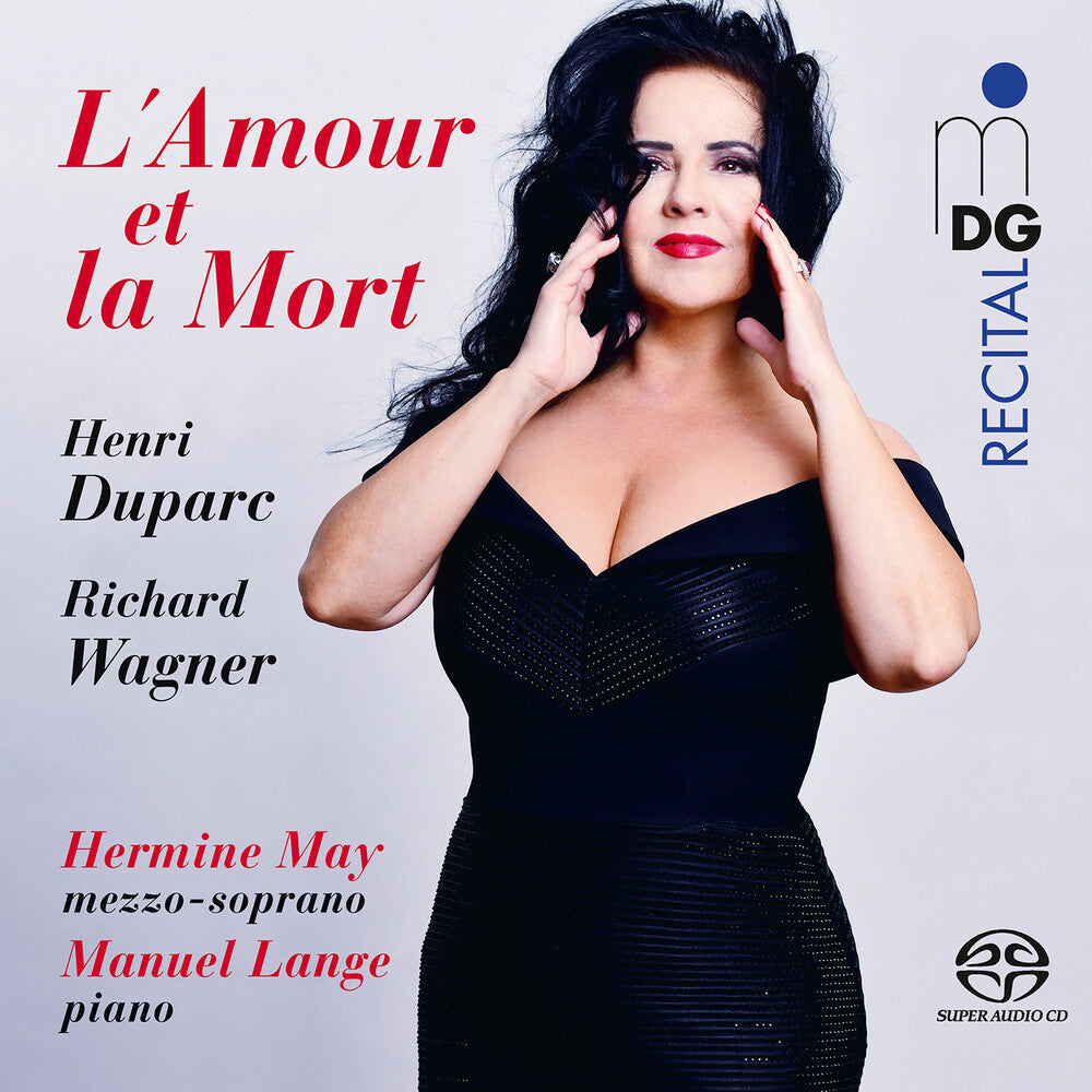 the album cover for Hermine May - Lamour Et La Mort