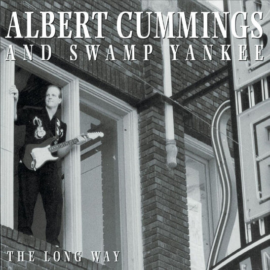 the album cover for Albert Cummings - Long Way