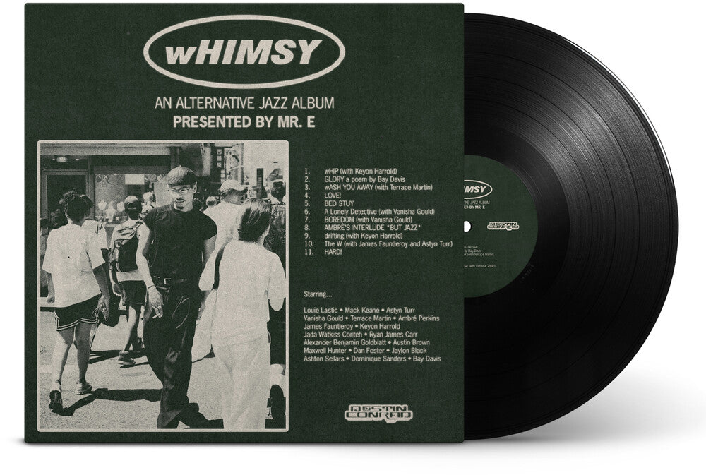 the album cover for Destin Conrad - Whimsy (Gate)