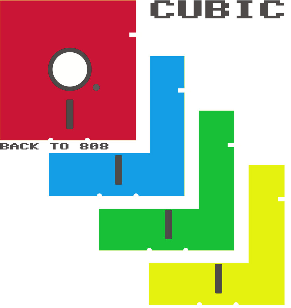 the album cover for Cubic - Back To 808