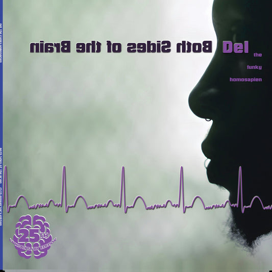 the album cover for Del The Funky Homosapien - Both Sides Of The Brain (Aniv)
