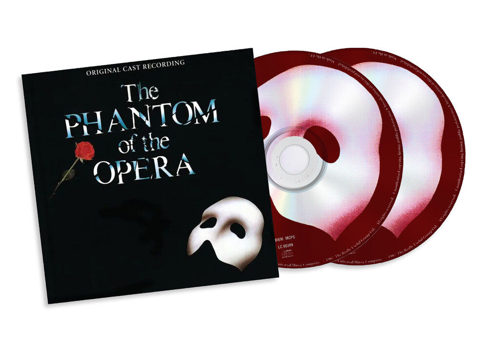 the album cover for Andrew Lloyd Webber - Phantom Of The Opera - Original Cast Recording