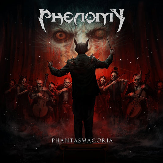 the album cover for Phenomy - Phantasmagoria
