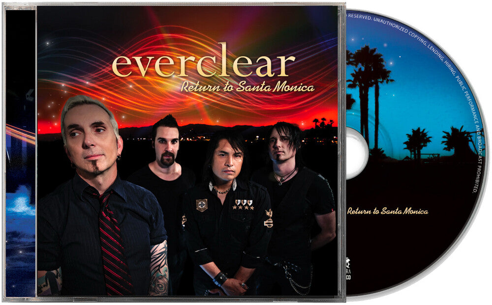 the album cover for Everclear - Return To Santa Monica -  [CD]
