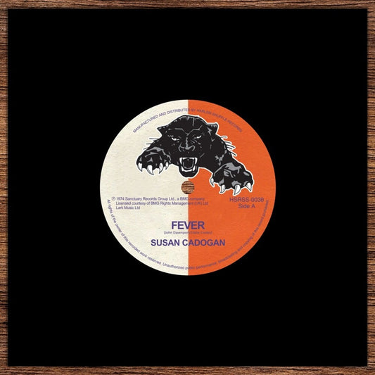 the album cover for Susan Cadogan  / Upsetters - Fever / Influenza Dub