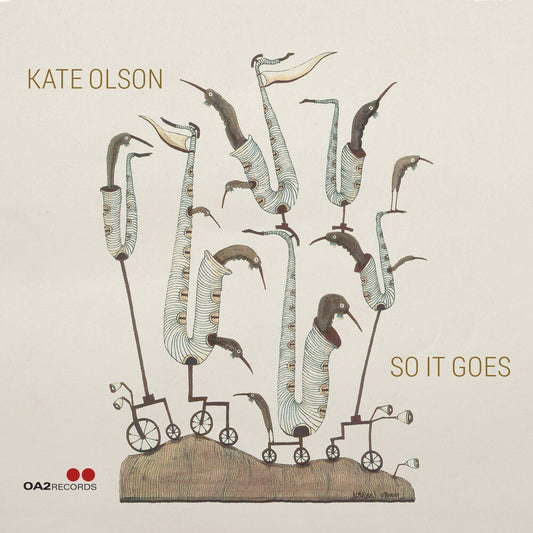 the album cover for Kate Olson - So It Goes