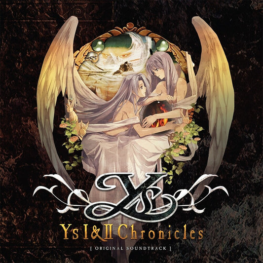 the album cover for Falcom Sound Team Jdk (Colv) (Gate) (Ogv) (Wb) - Ys I & Ii Chronicles - O.S.T. [Colored Vinyl] (Gate) [180 Gram]