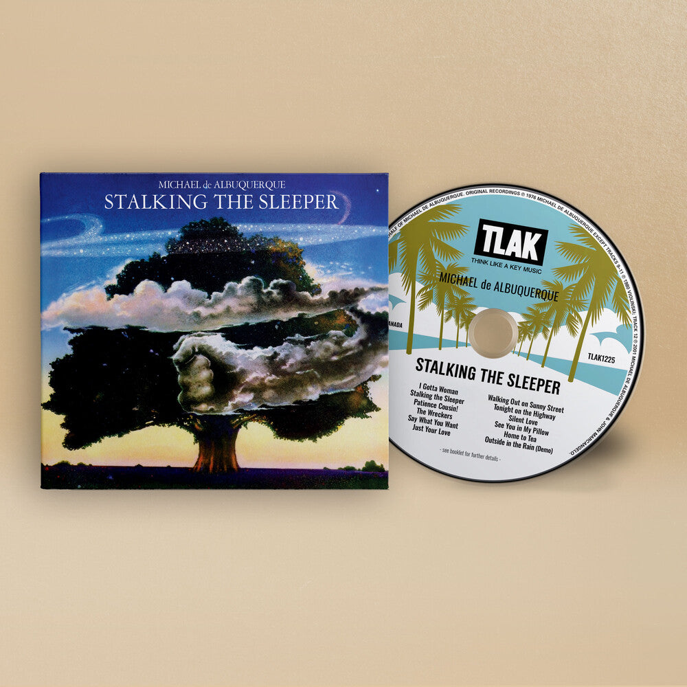 the album cover for Michael Albuquerque  De - Stalking The Sleeper (50th Anniversary) [With Booklet] [Digipak]