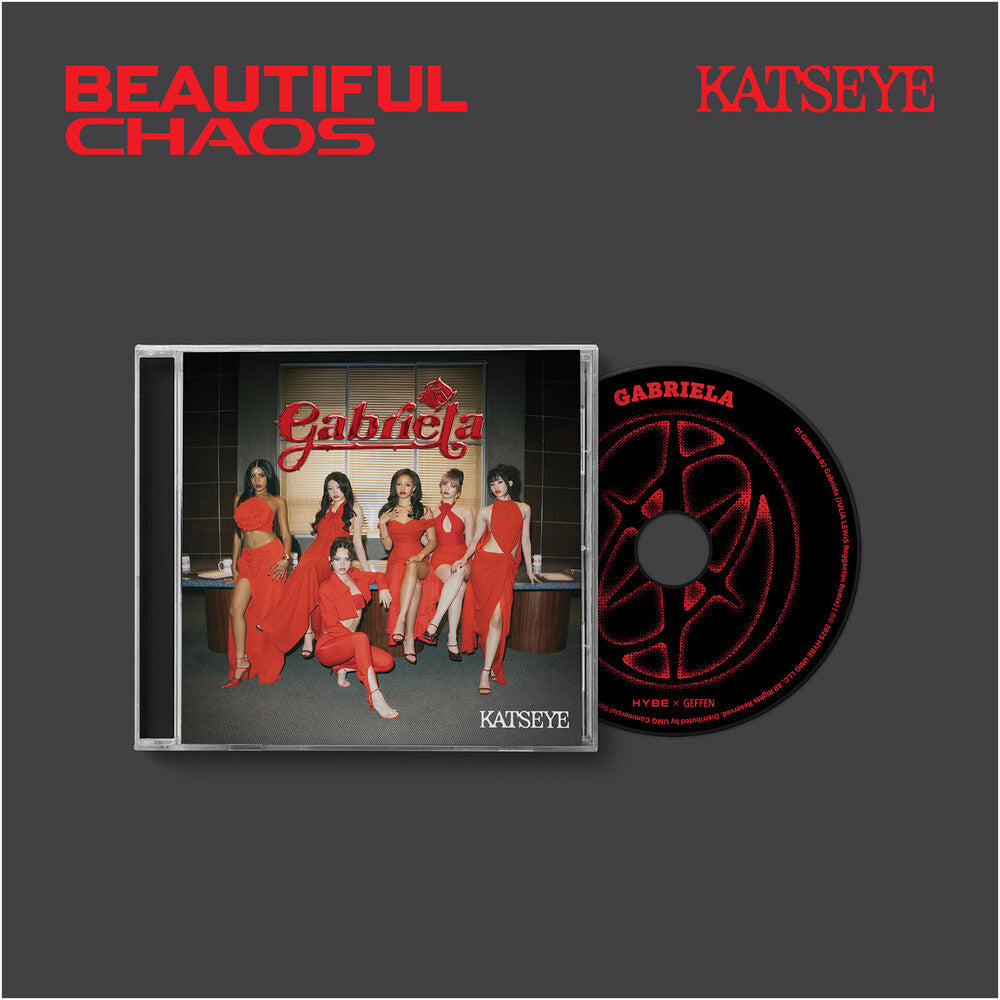 the album cover for KATSEYE - Gabriela [CD Single]