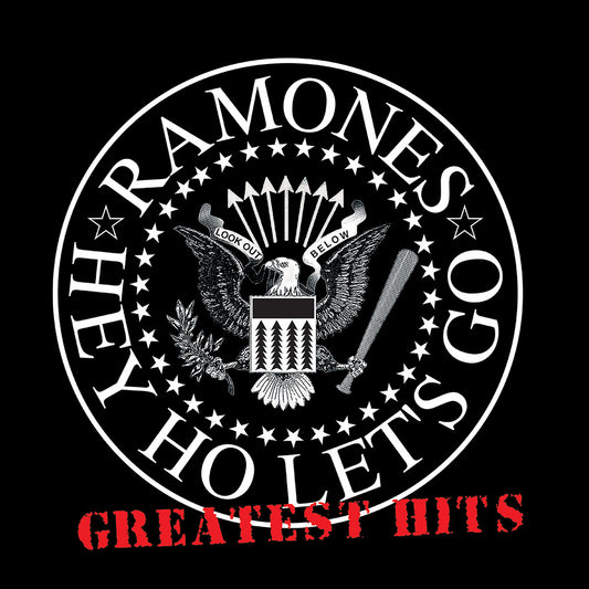 the album cover for Ramones - Greatest Hits [Clear Vinyl]