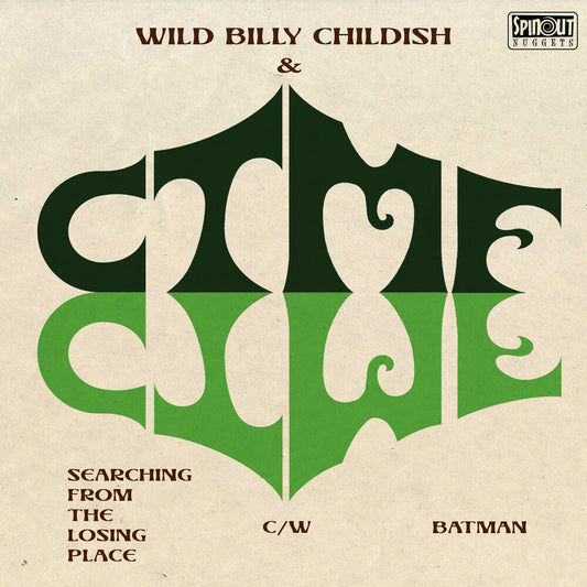the album cover for Wild Childish  Billy & Cttmf - Searching From The Losing Place / Batman