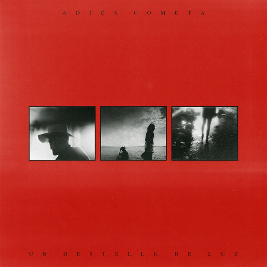 the album cover for Adios Cometa - Un Destello De Luz [Colored Vinyl] (Red)