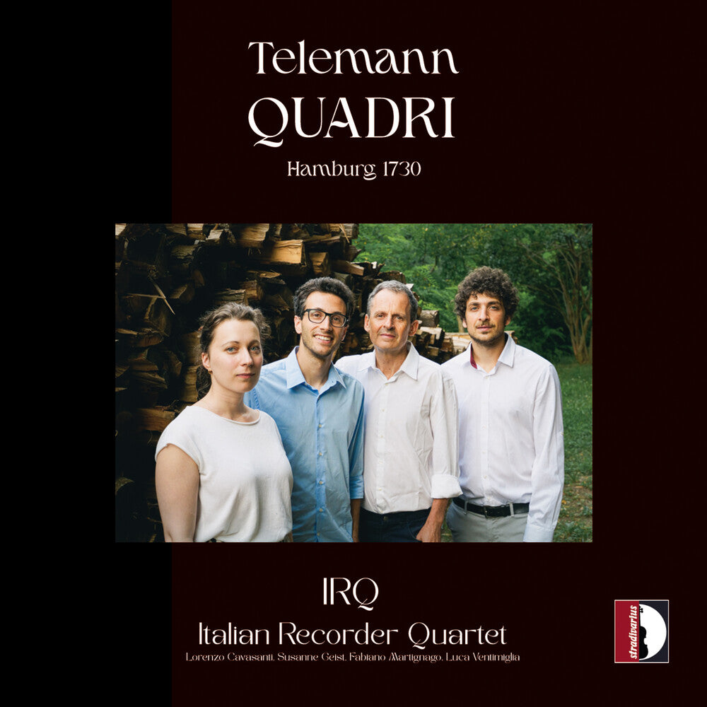 the album cover for Italian Recorder Quartet - Georg Philipp Telemann: Quadri