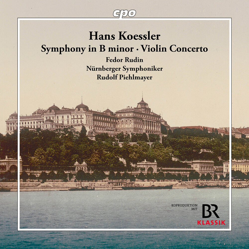 the album cover for Fedor Rudin - Symphony In B Minor & Vn Con