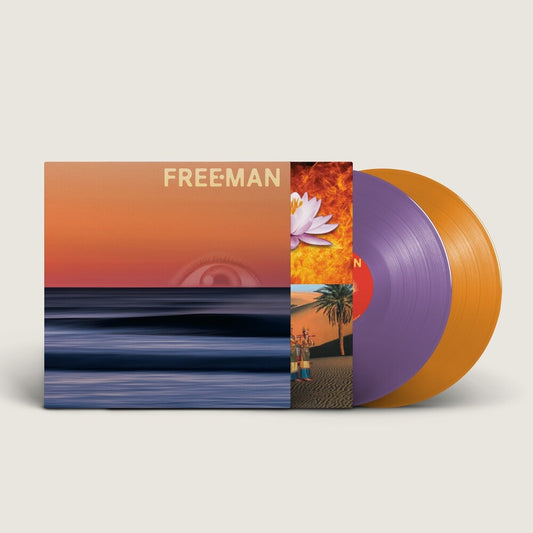 the album cover for Freeman - Freeman [Orange/Purple Colored Vinyl] [RSD 2026]