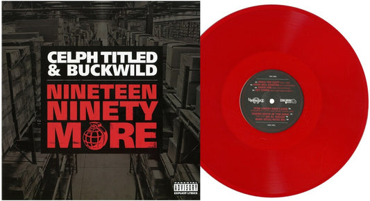 the album cover for Celph Titled - Nineteen Ninety More [Reissue]