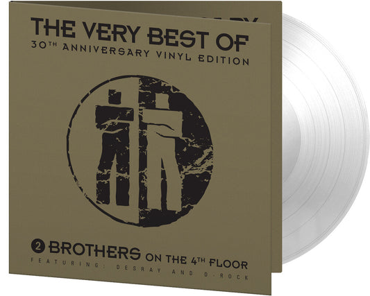 the album cover for 2 Brothers On The 4th Floor - Best Of (Radio Hits) [Clear Vinyl] [180 Gram] [Remastered]