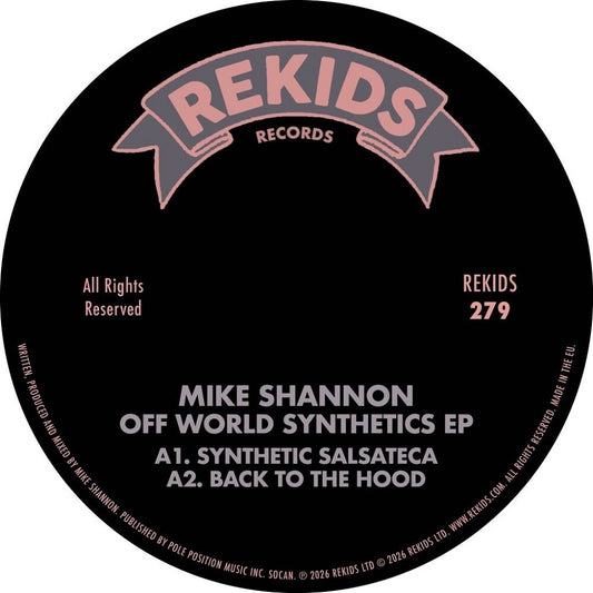 the album cover for Mike Shannon - Off World Synthetics (Ep)