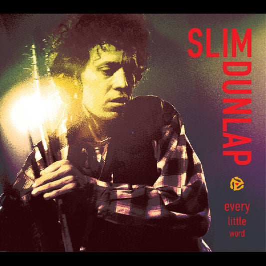 the album cover for Slim Dunlap - Every Little Word: The Best Of The Bonus Tracks