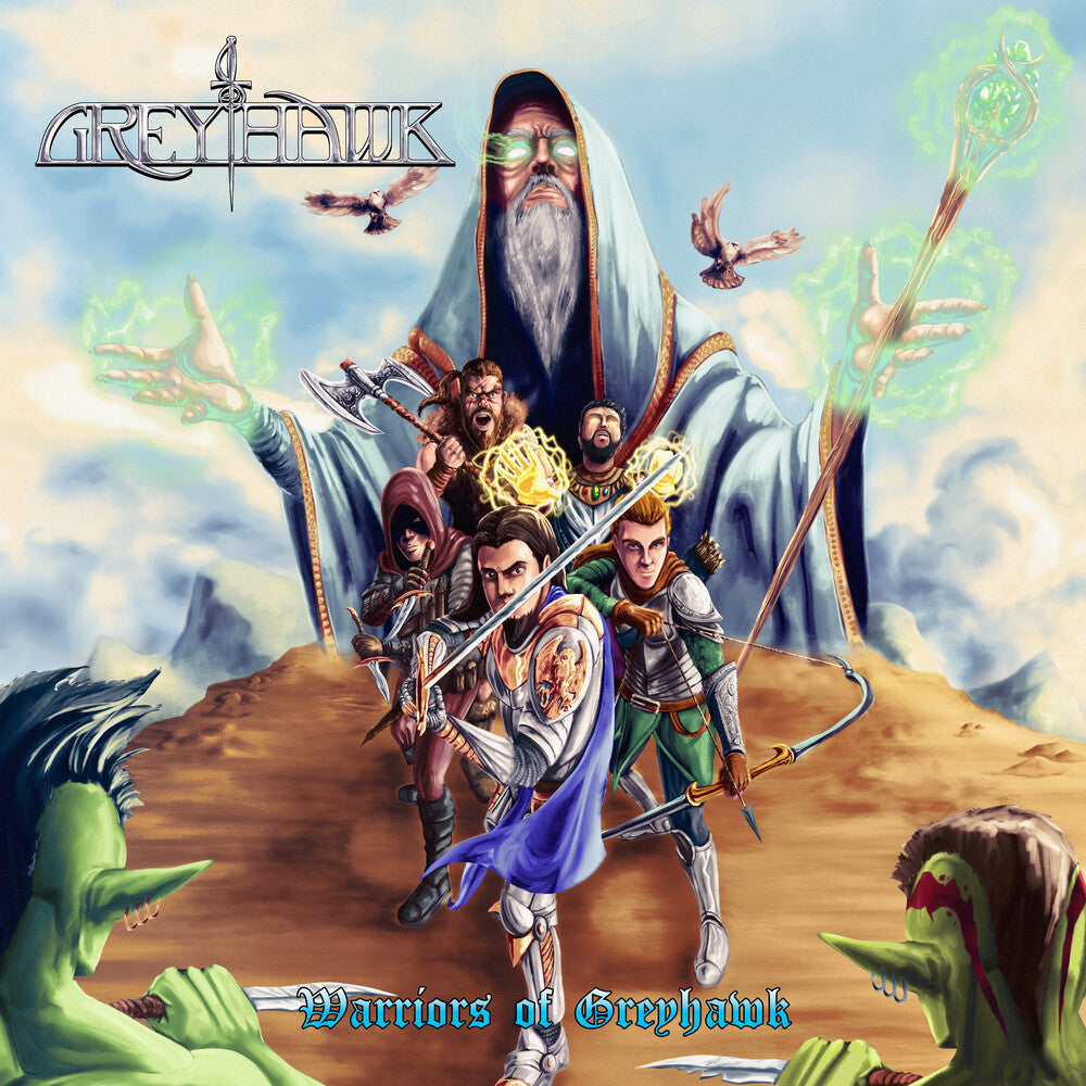 the album cover for Greyhawk - Warriors Of Greyhawk [Download Included]