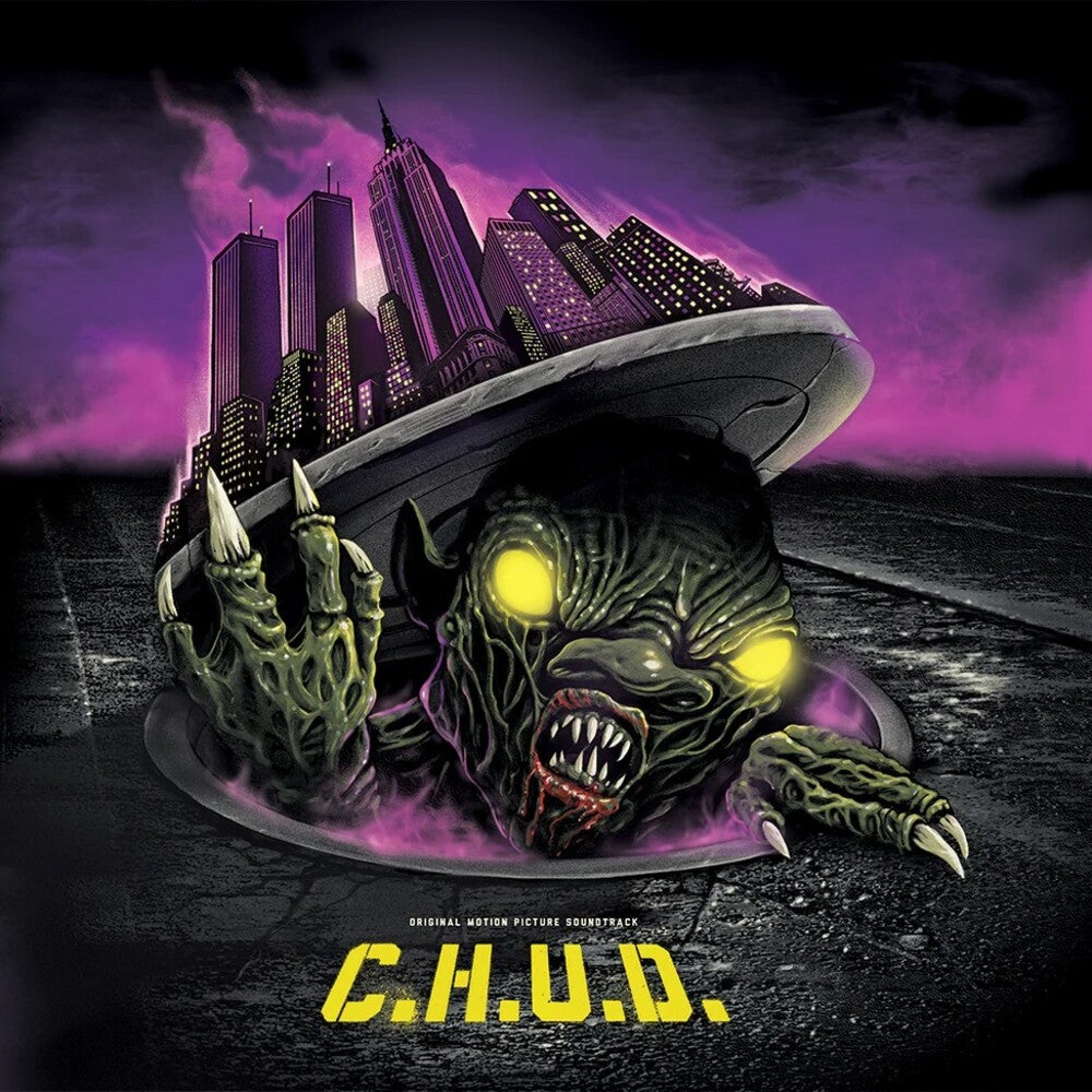 the album cover for Martin Cooper  / Hughes,David (Colv) (Grn) (Rmst) - C.H.U.D. - O.S.T. [Colored Vinyl] (Grn) [Remastered]