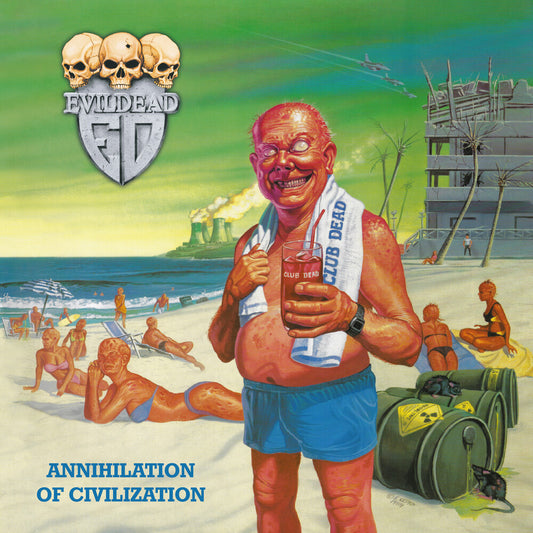 the album cover for Evildead - Annihilation Of Civilization (Bonus Tracks) (Gate)