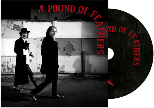 the album cover for The Black Crowes - A Pound Of Feathers