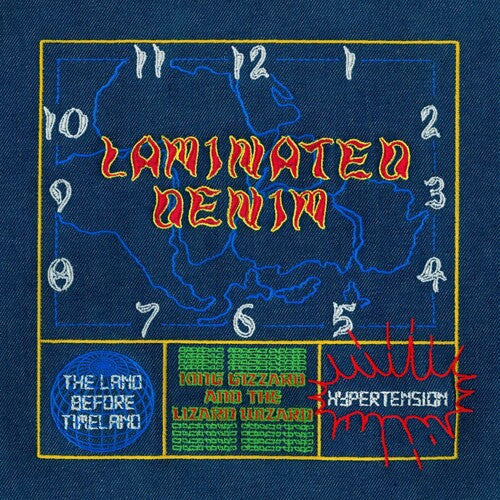 King Gizzard and the Lizard Wizard - Laminated Denim (orange vinyl)