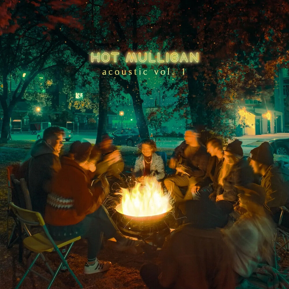 the album cover for Hot Mulligan - Acoustic Vol. 1 + 2 - Copper Emerald [Colored Vinyl]