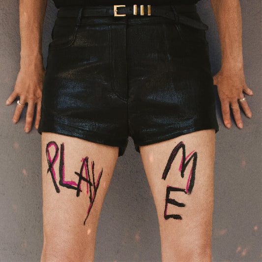 the album cover for Kim Gordon - Play Me [Colored Vinyl] (Wht) [Indie Exclusive]