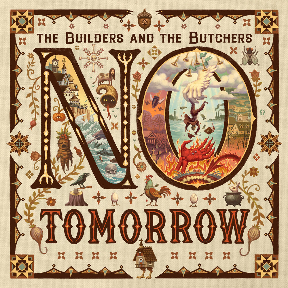 the album cover for Builders & The Butchers - No Tomorrow