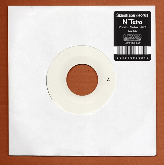 the album cover for Skinshape / Horus - N'tero / N'tero Dub