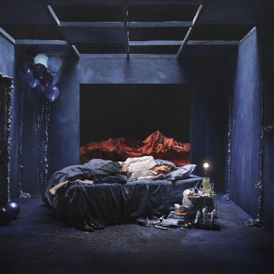 the album cover for LAUREN AUDER - Whole World As Vigil (Blue) [Colored Vinyl]