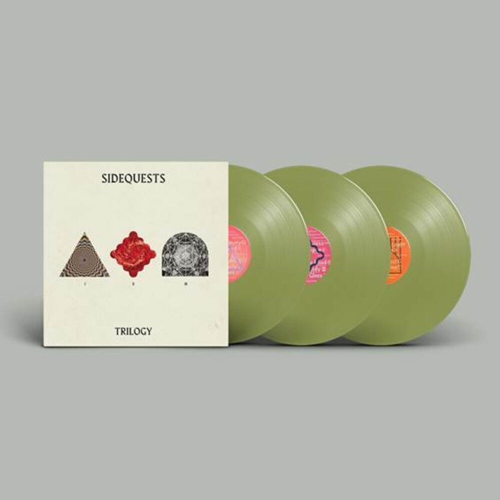 the album cover for Session Victim - Sidequests Trilogy [Colored Vinyl] (Grn) (Ofgv)