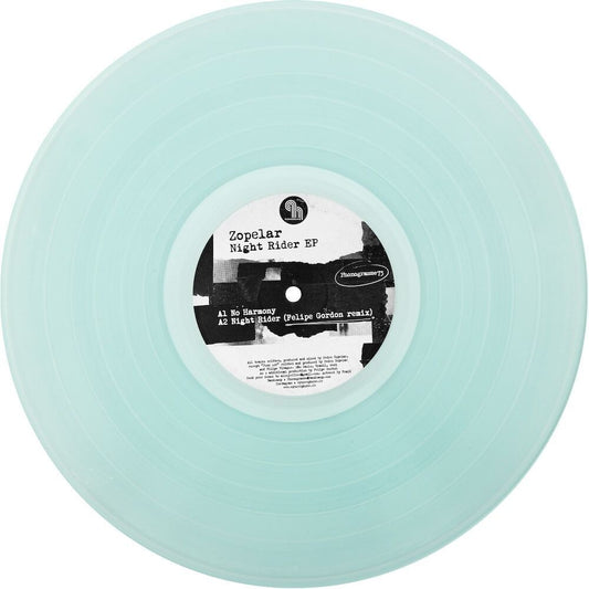 the album cover for Zopelar - Night Rider (With Felipe Gordon Remix) (Blue) (Ep)