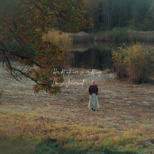 the album cover for Lovisa Jennervall - Blir Det Inte Mer Sa Ar Det Nog