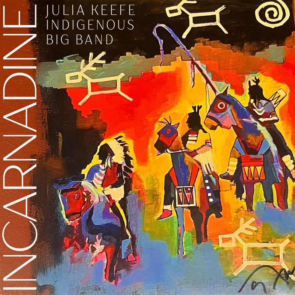 the album cover for Julia Keefe - Incarnadine