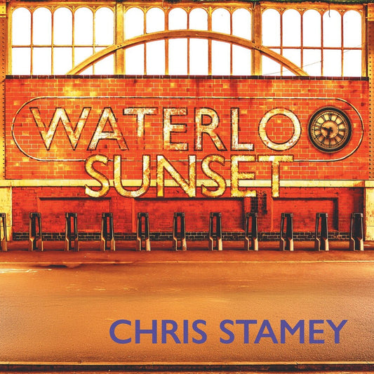 the album cover for Chris Stamey - Waterloo Sunset B/W Goodbye [Colored Vinyl]