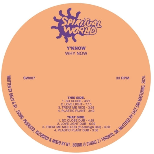 the album cover for Y'know - Why Now